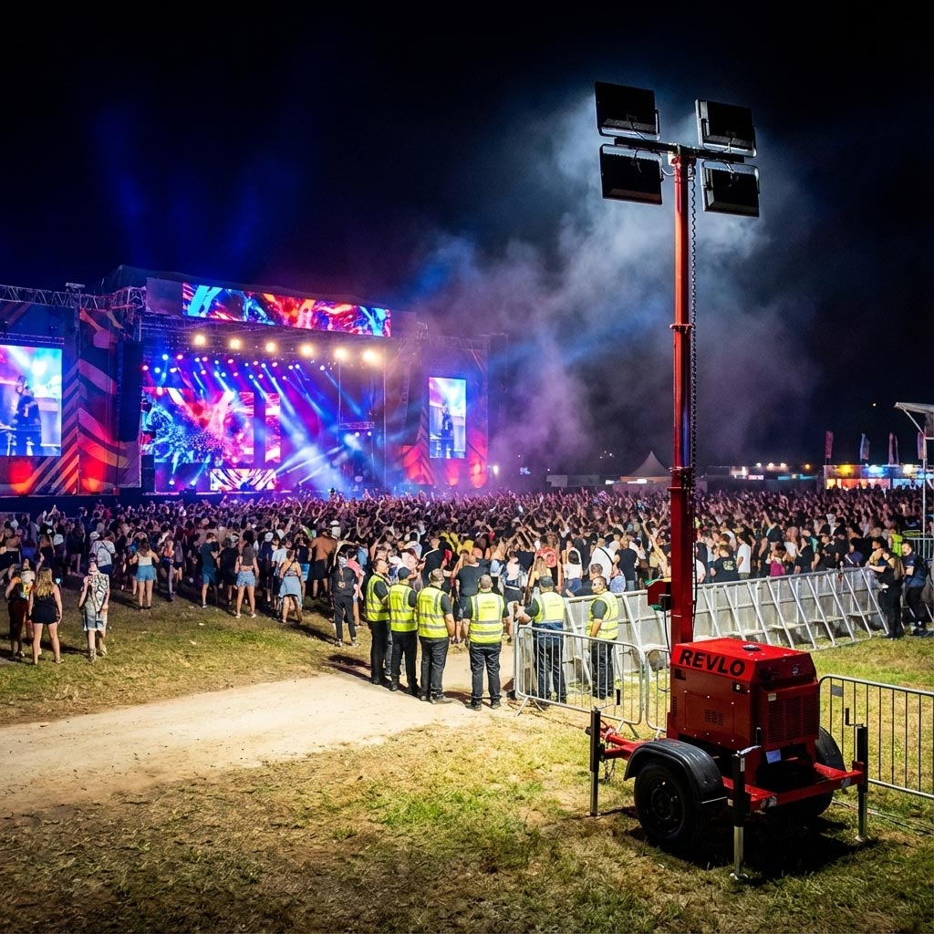 Torre de Iluminação a Diesel RV 4000 - Revlo